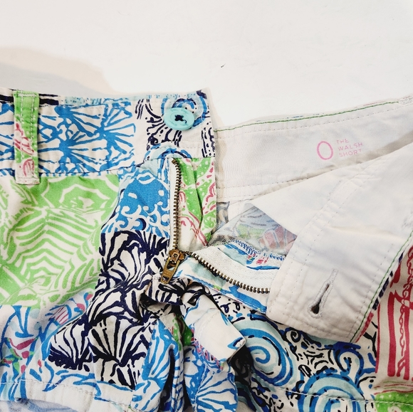 4x$25 Lilly pulitzer vintage  summer shorts size 0 low waist - Picture 2 of 10